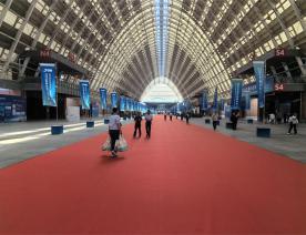 青岛2024交通科技博览会主场搭建施工